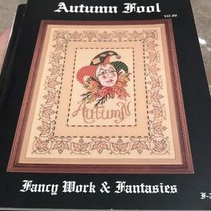 New Autumn Fool Counted Cross Stitch Leaflet